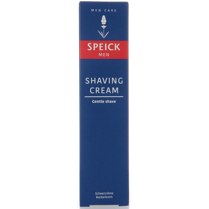 Speick Man scheercrème in 75ml tube, ideal for shaving and grooming, with natural ingredients and soothing formula.