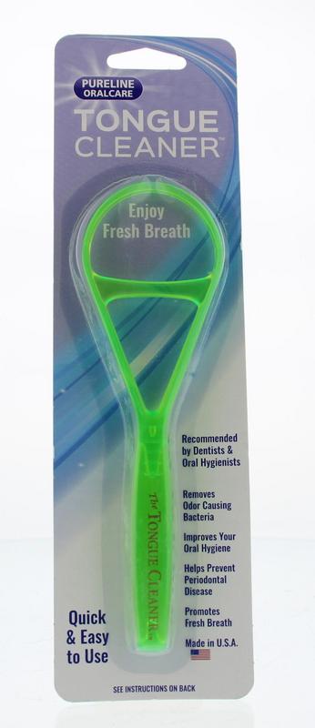 Holisan Tong cleaner for oral hygiene and brushing control, shown as a single unit with clean design.