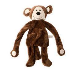 Difrax Soft aap Mario plush toy, a cute stuffed animal for children, part of the Difrax speelgoed en knuffels collection.