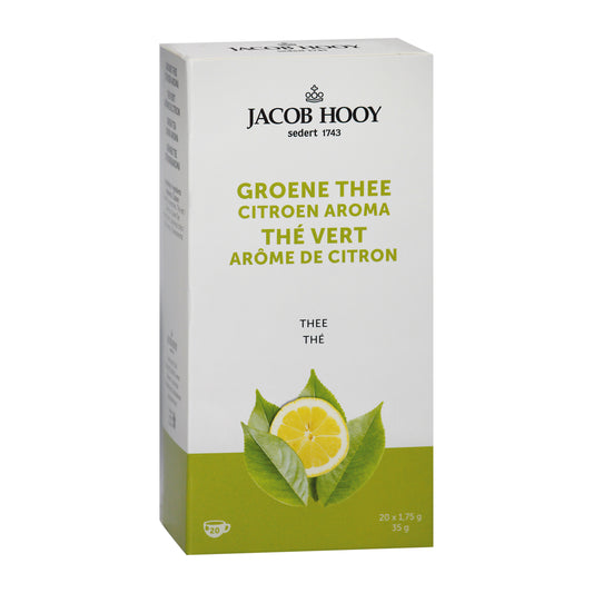 Jacob Hooy Groene thee citroen 20.00 Zakjes