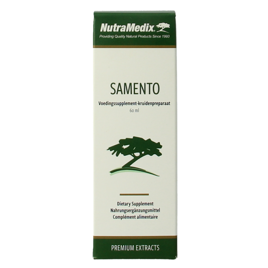 Nutramedix Samento cat's claw TOA vrij 60.00 Milliliter
