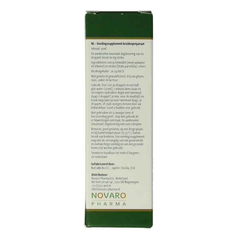 Nutramedix Banderol herbal preparation in 30ml bottle, natural herbal supplement from Nutramedix for wellness and health support.