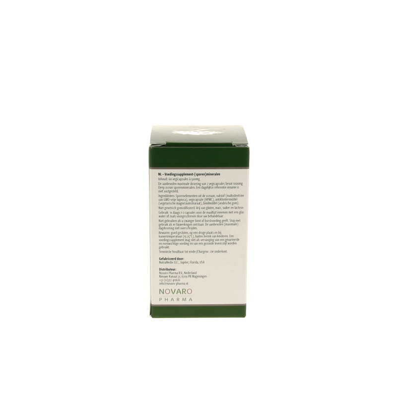 Nutramedix Deep Ocean Trace Minerals vegetarian capsules, mineral supplement with natural ocean-derived nutrients.