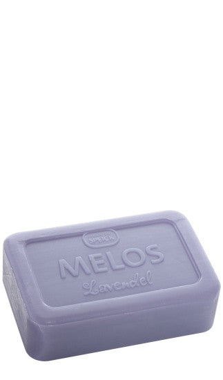 Speick lavender soap bar, 100 grams, with lavender fragrance and natural ingredients, displayed on a white background.