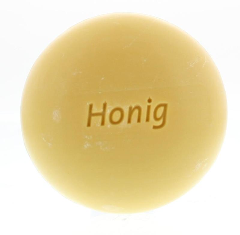 Walter Rau Badzeep honingbloesem soap bar, 225g, with a natural honeysuckle scent and rustic packaging.