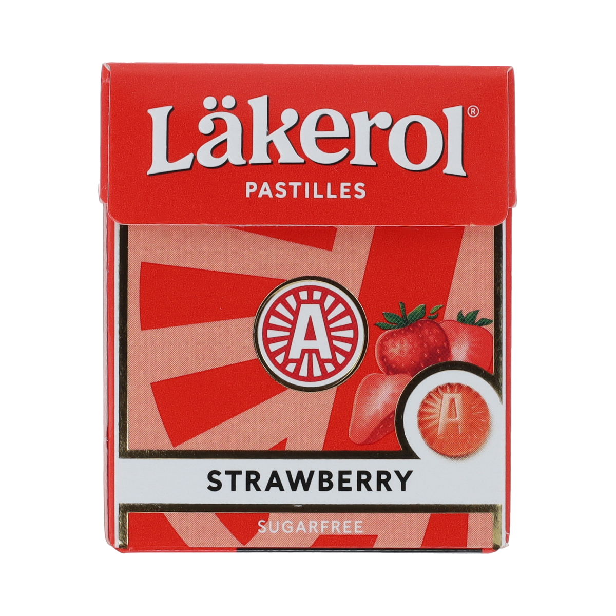 Lakerol Läk CI Strawberry 1p 24x25g 25.00 Gram