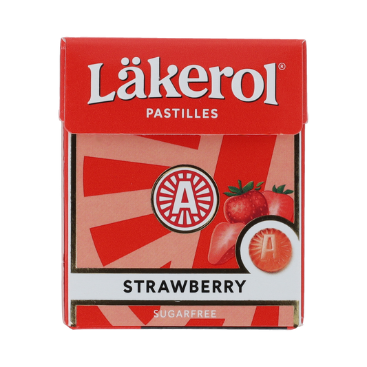 Lakerol Läk CI Strawberry 1p 24x25g 25.00 Gram