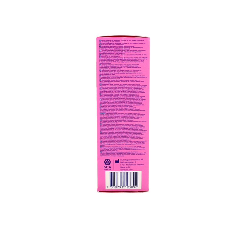 Libresse Inleg string pack of 30, feminine hygiene product featuring discreet, absorbent inleg strings for women.