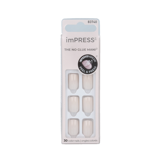 Kiss Impress Color Point Pink 1.00 makeup set with pink lip and eye products, featuring sleek packaging and vibrant shades.