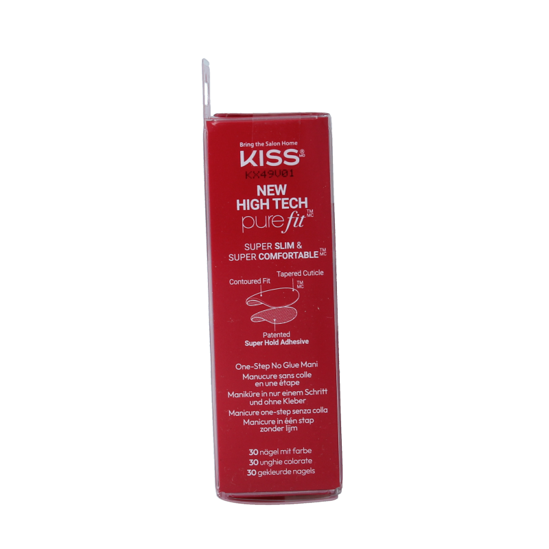 Kiss Impress Color Reddy or Not makeup set with vibrant red shades and applicators for professional-looking lips and cheeks.