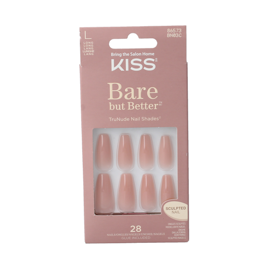 Kiss Bare but better nude glow 1.00 Set