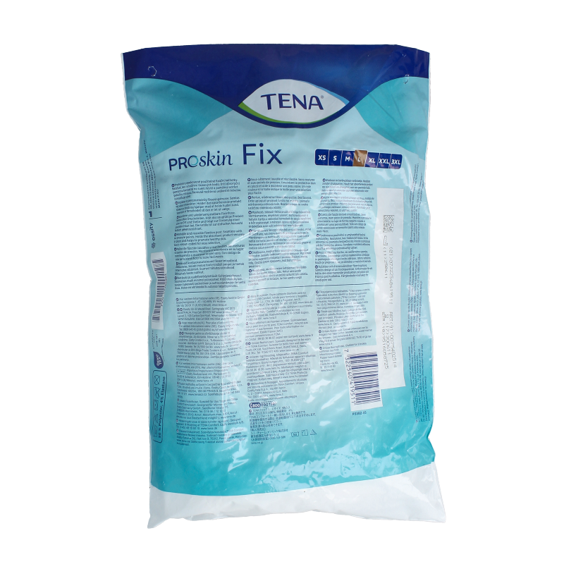 Tena Fix premium incontinence fixation belt, size L, in packaging of 5, designed for secure support and comfort.