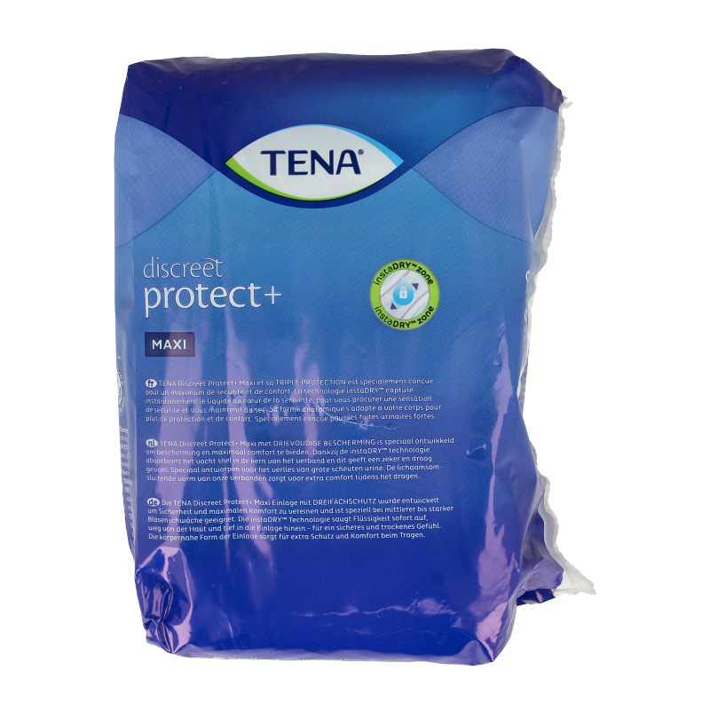 Tena Lady Maxi incontinence pads pack of six, featuring discreet absorption and comfortable fit for women.