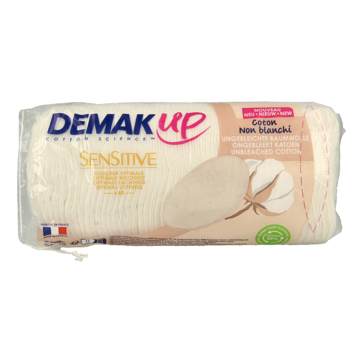 Demak Up Wattenschijfjes sensitive ovaal 48.00 Stuks