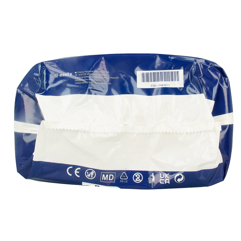 Tena Men premium fit L-XL incontinent pads, 10-pack, designed for male incontinence, with discreet, comfortable coverage.
