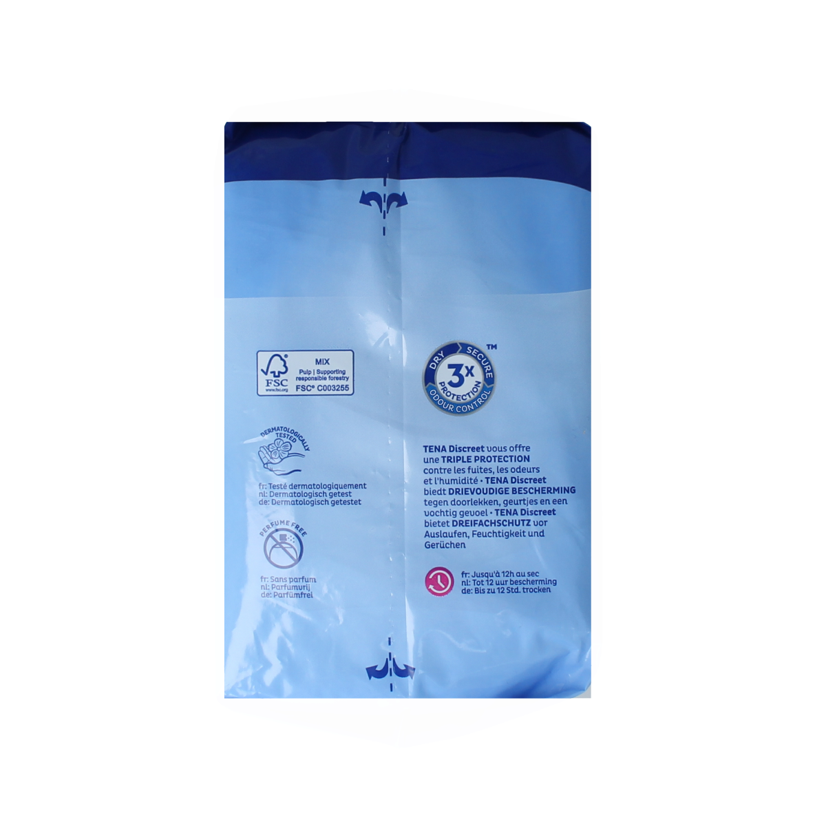 Tena Lady Discreet Extra incontinence pads, 10-pack, soft and discreet protection for women with bladder control issues.