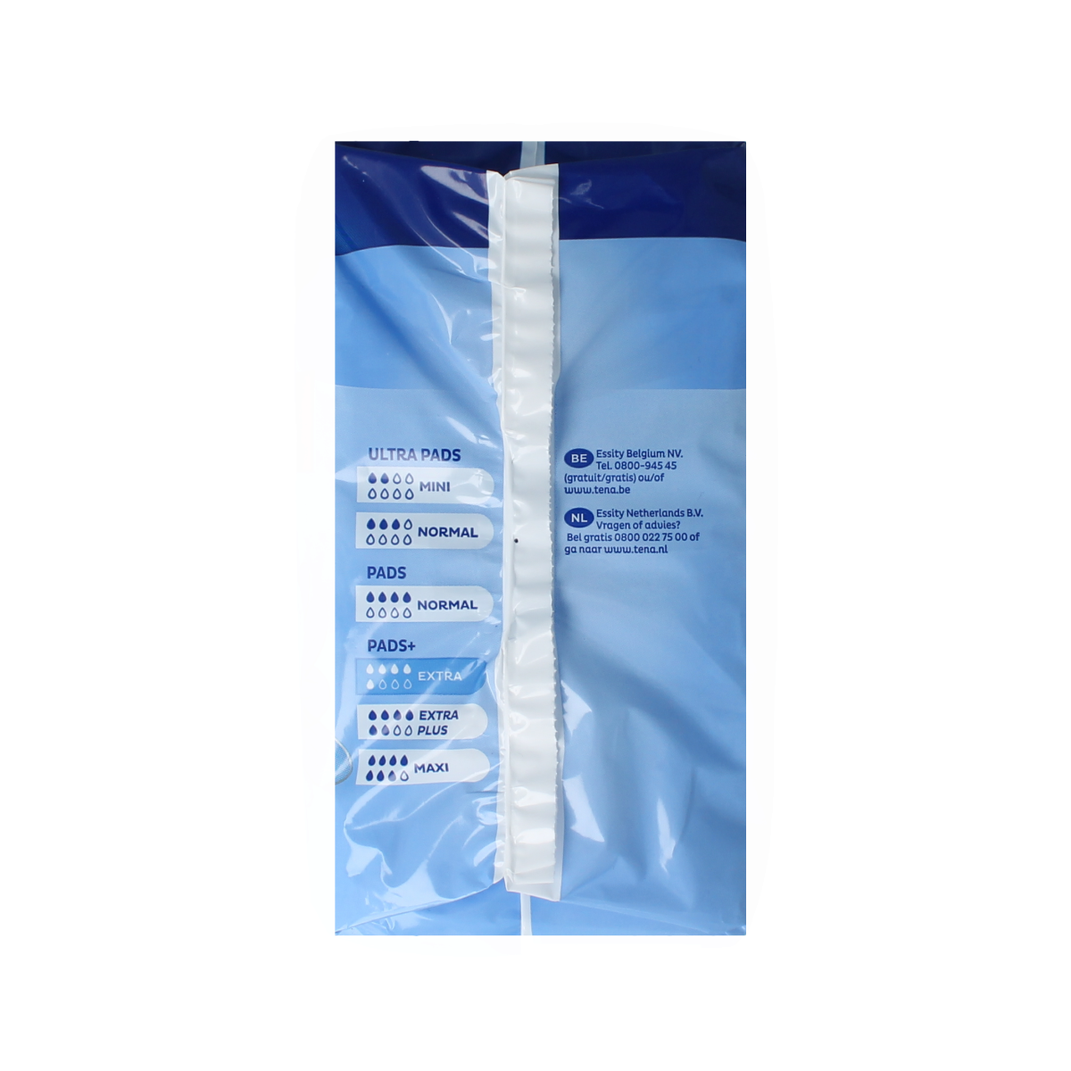 Tena Lady Discreet Extra incontinence pads, pack of 10, for discreet and reliable bladder leak protection.