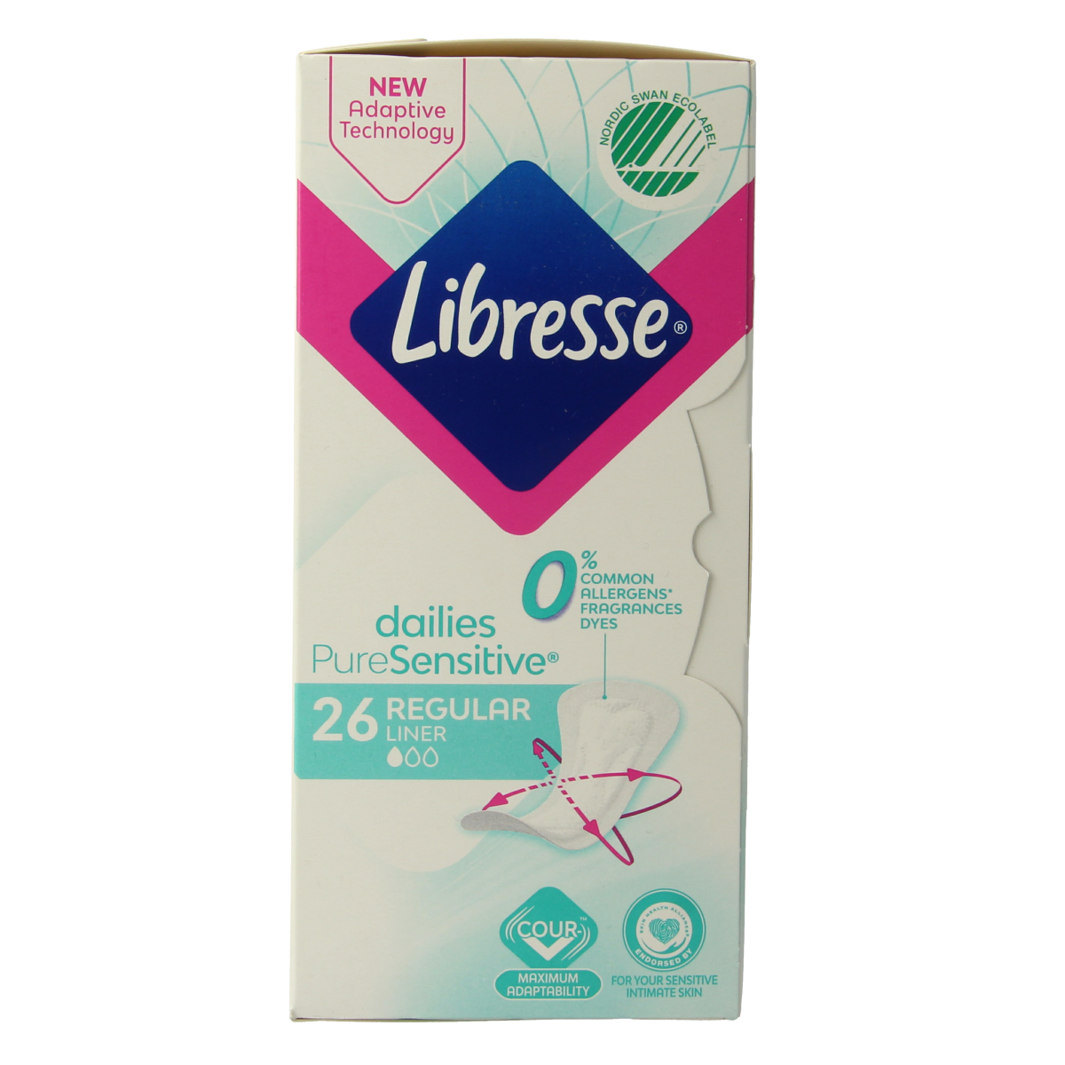 Libresse Inlegkruisjes pursens normal 26.00 Stuks