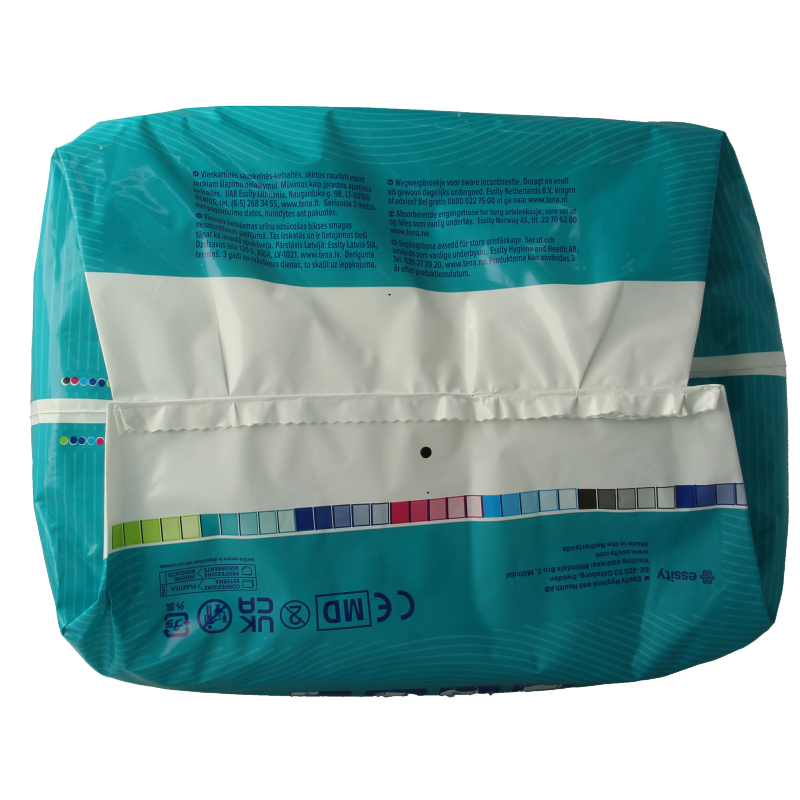 Tena Proskin super L incontinent pants, 12-pack, incontinence underwear designed for comfort and protection.
