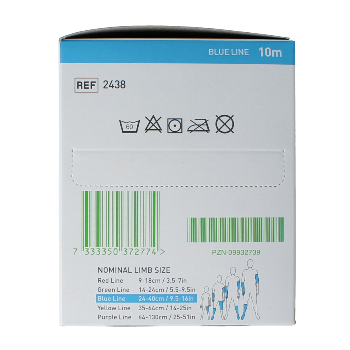 Tubifast BL 2-way stretch bandage and dressing, 1 pack, flexible medical support from Tubifast.