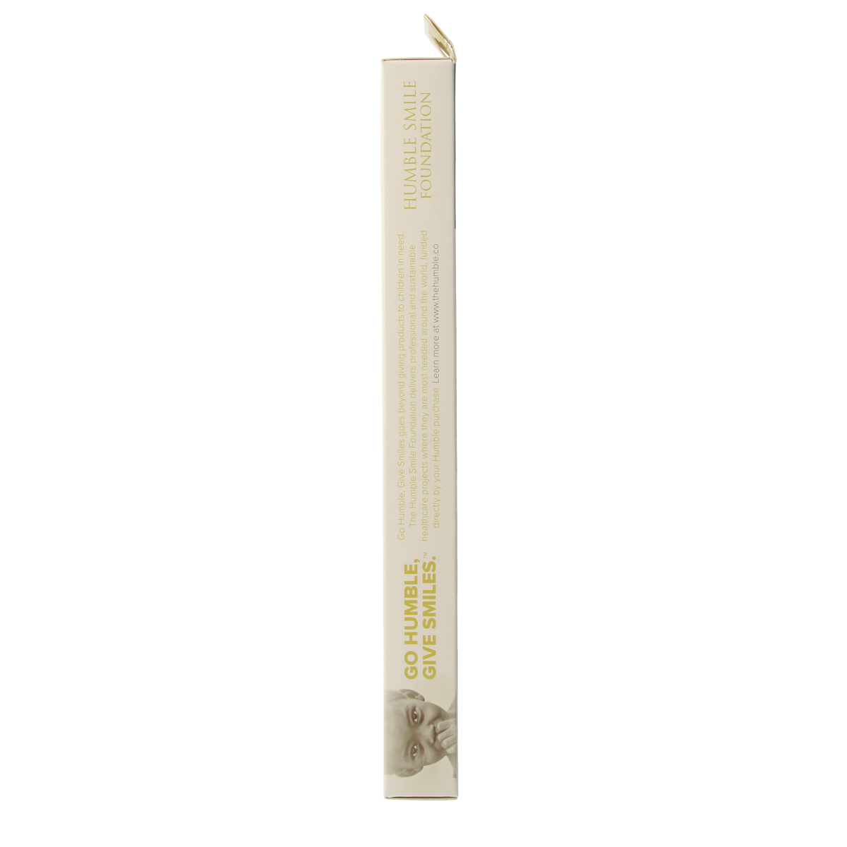 The Humble Co bamboo medium toothbrush with yellow handle, eco-friendly design, and soft bristles for effective oral care.