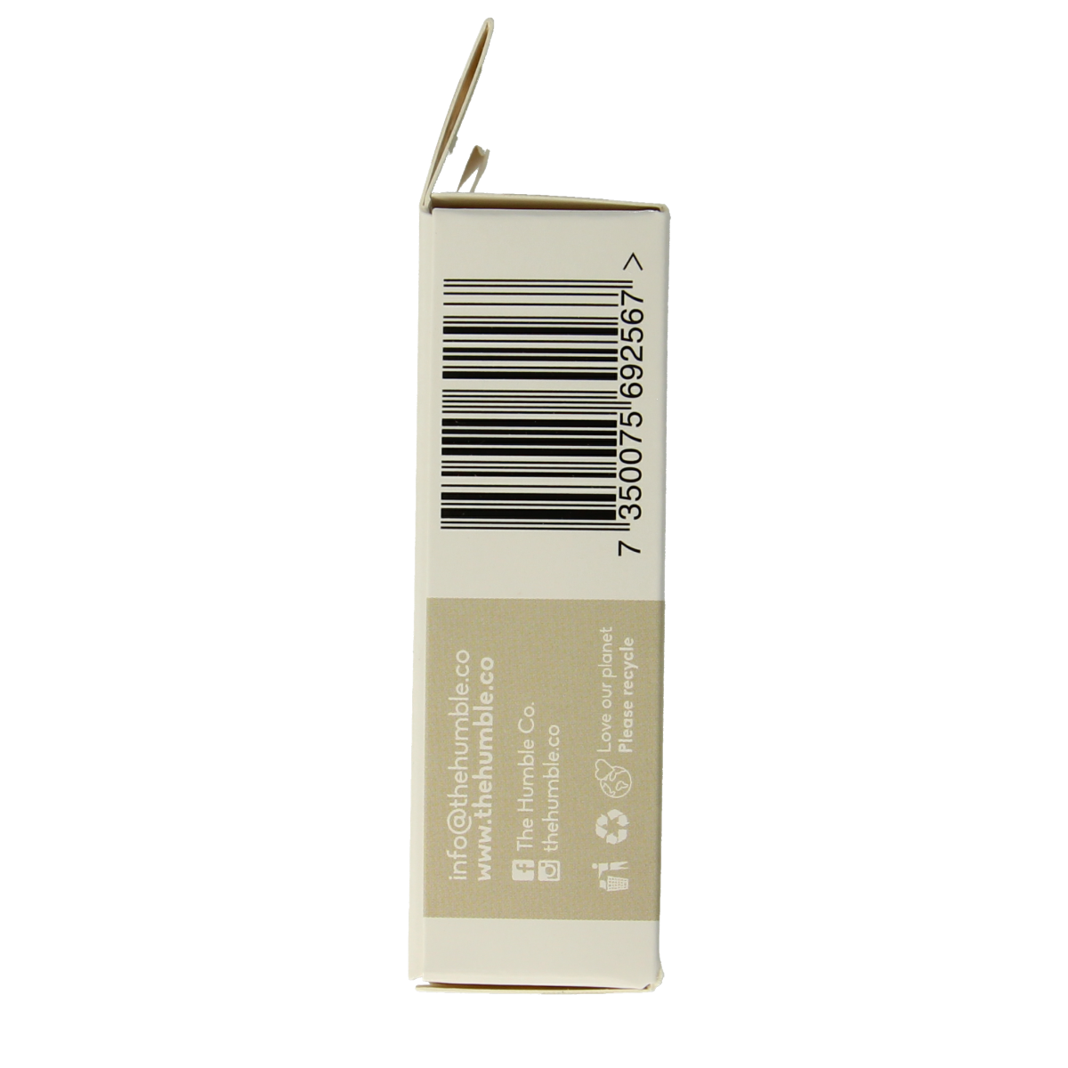 White bamboo ear swabs from The Humble Co for gentle ear care, shown in a pack of 100.