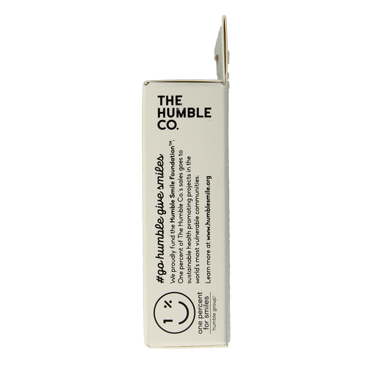 The Humble Co bamboo cotton swabs in blue, 100-pack, eco-friendly ear cleaning sticks with bamboo handles and cotton tips.