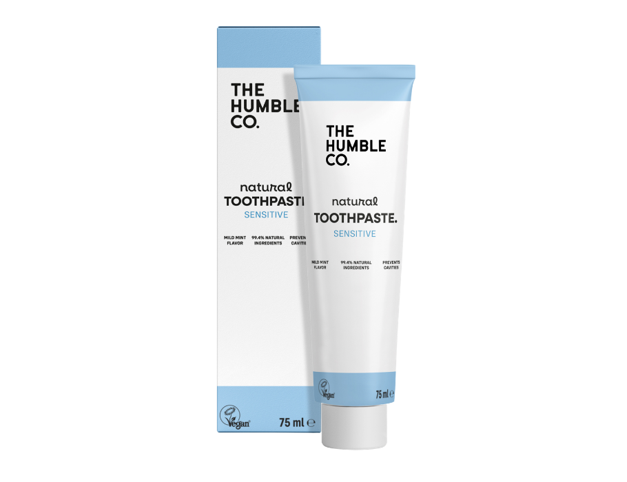 The Humble Co Natuurlijke Tandpasta - Sensitive - Mint 75.00 Milliliter