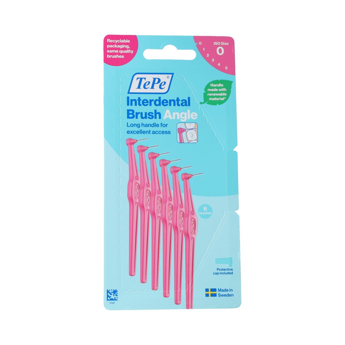 TePe Angle roze 0.4 mm maat 0 6.00 Stuks