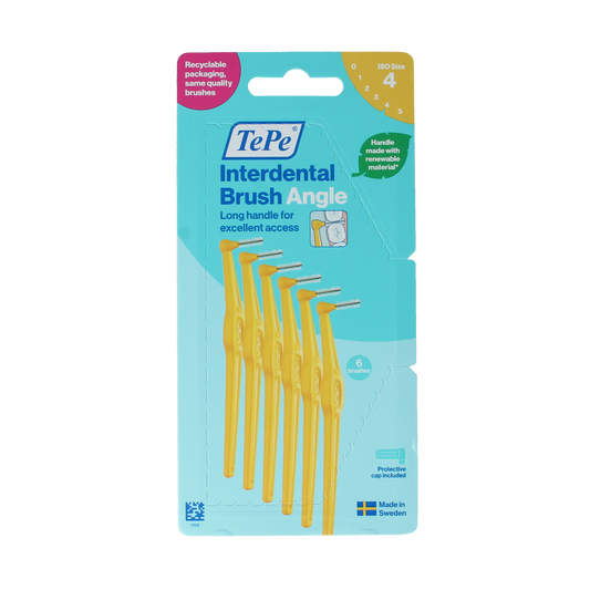TePe Angle geel iso maat 4 6.00 Stuks