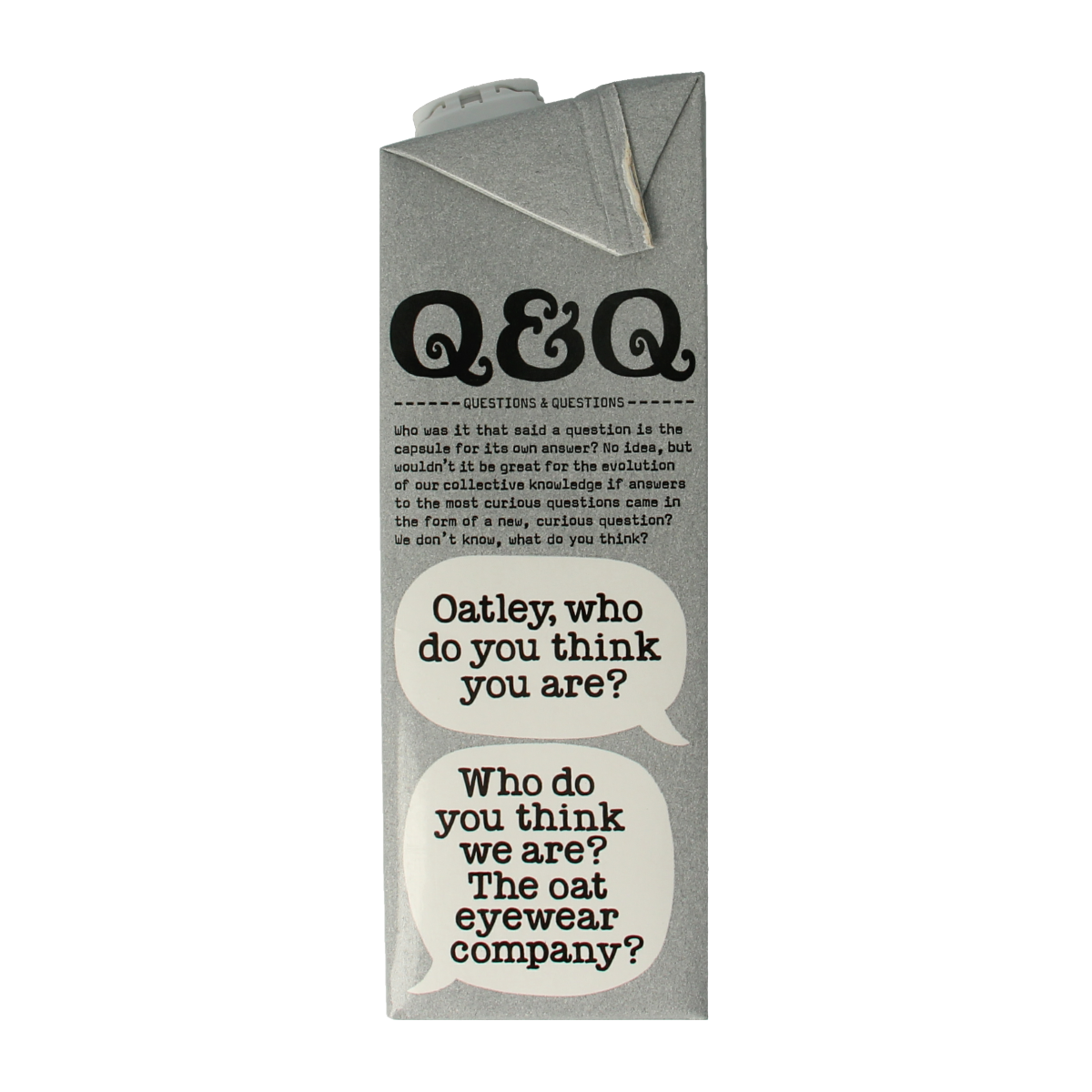 Oatly Haver Barista Edition oat drink in a 1-liter carton, ideal for coffee and beverages, with a smooth, creamy texture.