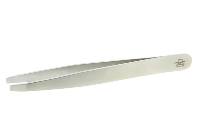 Malteser Pincet 61 Profinox stainless steel 10cm tweezers for precision handling, shown with closed tips in a close-up image.
