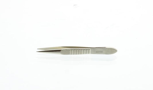 Malteser Staalwaren Splinterpincet 6.5cm, model 424-2, metal tweezers for precise handling, single piece shown in the image.