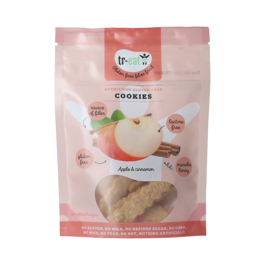 Treat Cookies appel kaneel glutenvrij 80.00 Gram