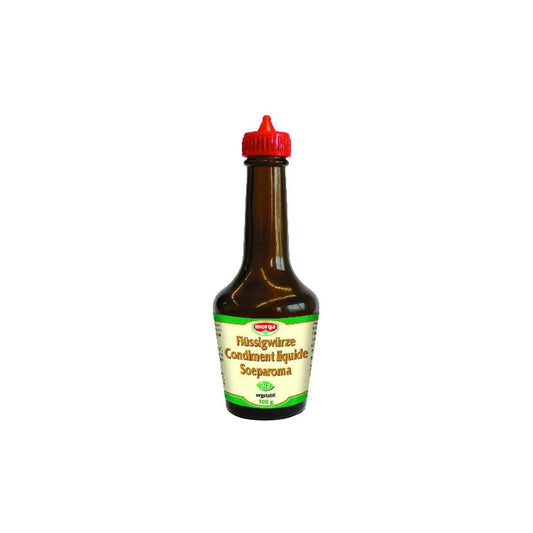 Morga Soeparoma soup and broth mix in 100g package, featuring the product label and packaging details.