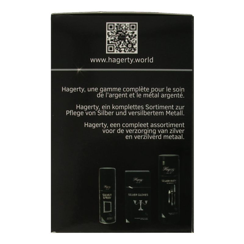 Hagerty Silver Foam multimetal cleaner in 185 grams, suitable for polishing silver and multi-metal jewelry and accessories.