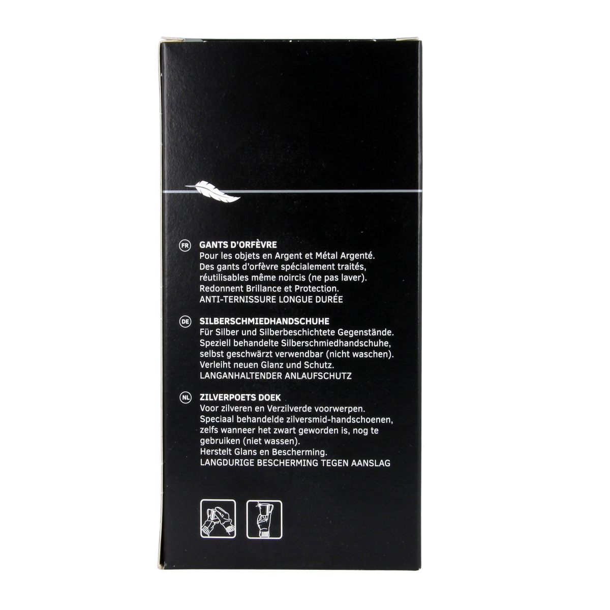 Hagerty Silver gloves, a pair of cleaning gloves made of durable material, designed for silverware cleaning and care.