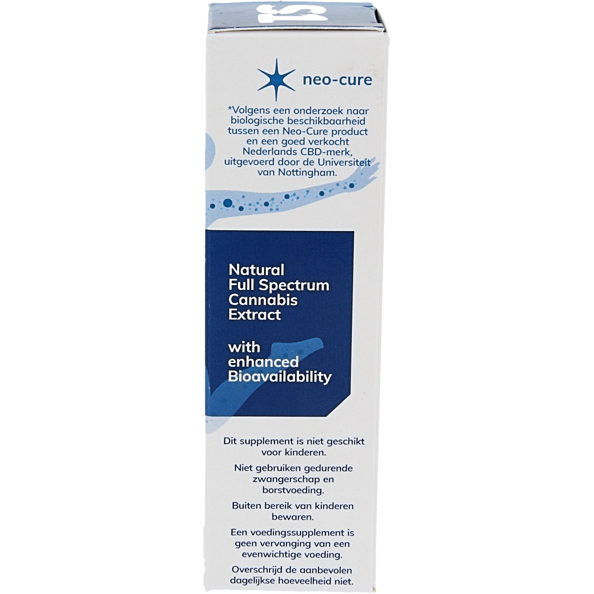 Neo Cure S1 Somnidiol liposomal CBD supplement with melatonin and B6 in a 30ml bottle, herbal preparation for sleep support.
