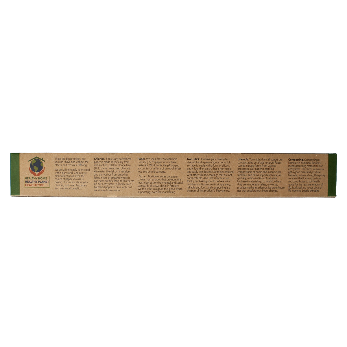 If You Care bakpapier FSC losse vellen 33x40 cm, verpakking met 24 stuks voor de keuken