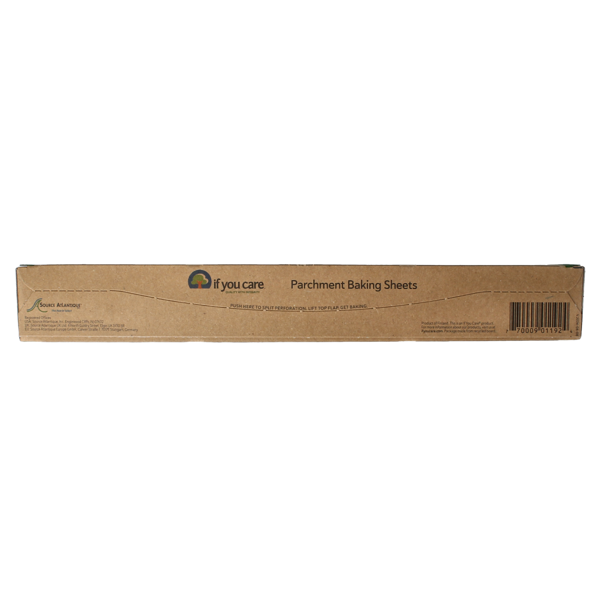 If You Care bakpapier FSC losse vellen 33x40 cm, 24 stuks verpakking