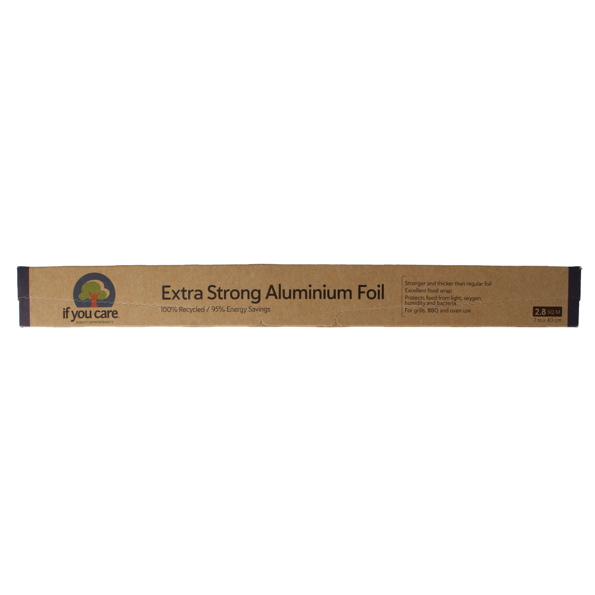 Aluminiumfolie extra sterk van If You Care, 7 meter, durable household foil for kitchen use.