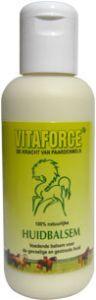 Vitaforce Paardenmelk huidbalsem in 200ml tube, moisturizing body care product with natural ingredients for skin hydration.