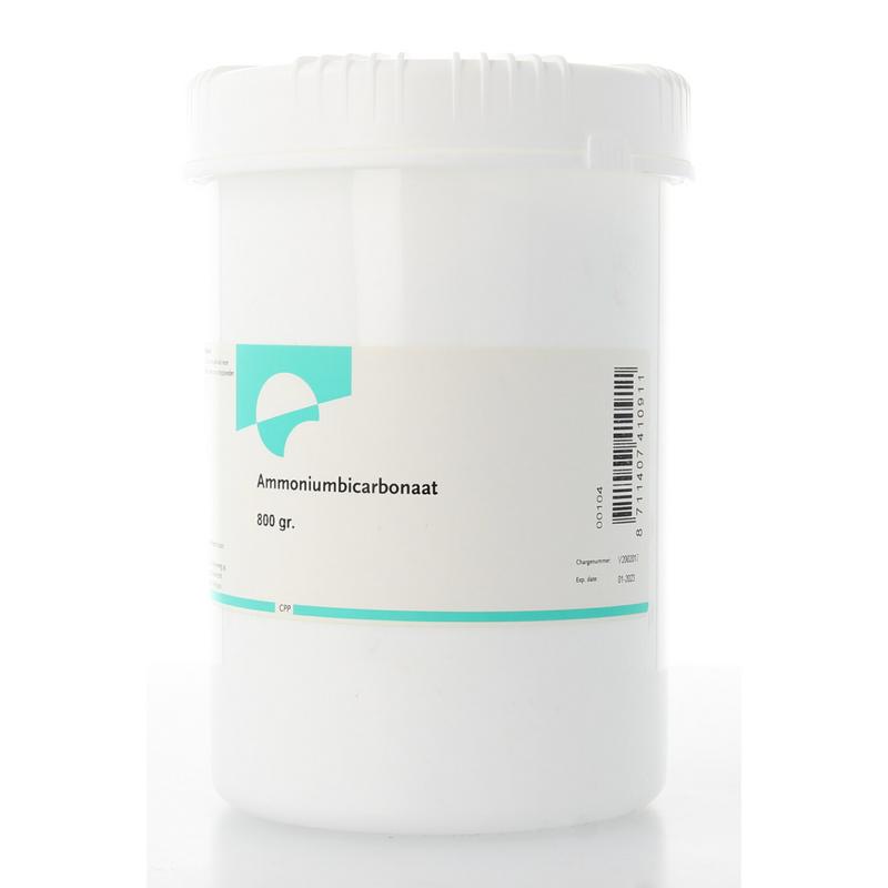 Chempropack ammonium bicarbonate cleaning powder in 800g package, used for household and industrial cleaning.
