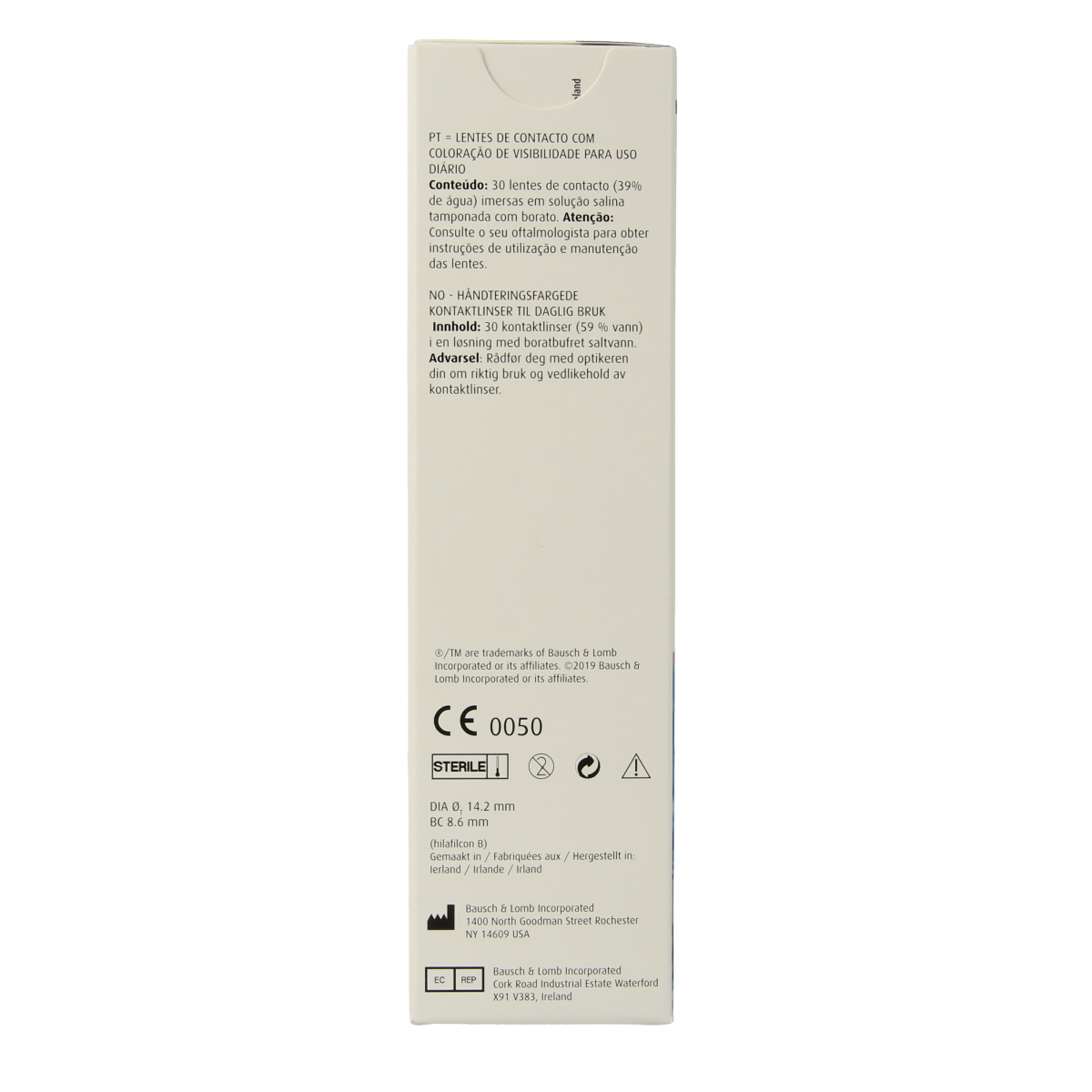 OTC Medical Daglenzen -1.75 for eye care, 30 pairs of eyeglasses lenses, clear and precise vision correction.