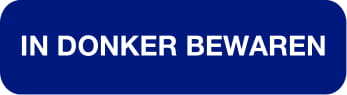 Blockland Strooketiket in donker bewaren, 44 x 11mm, 750 labels for organizing and labeling storage containers.