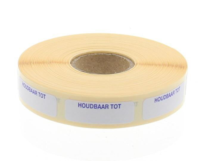 Blockland sticky labels, 30x10mm, durable adhesive, 1000 pack, versatile etiket for labeling and organization