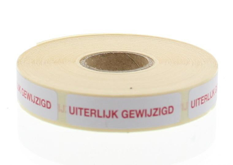Blockland etiketten, 44 x 11mm strooketiket met 750 stuks, flexible adhesive labels for various uses