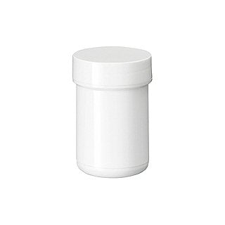 Blockland Zalfpot with PP plastic lid, 35ml, set of 90 instrument containers, clear plastic with white lid.
