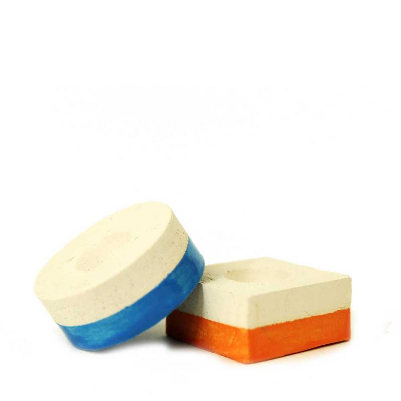 Chi etherische oliën geurblokje rond, 1 stuk, natural aromatic essential oil block for calming and freshening spaces.