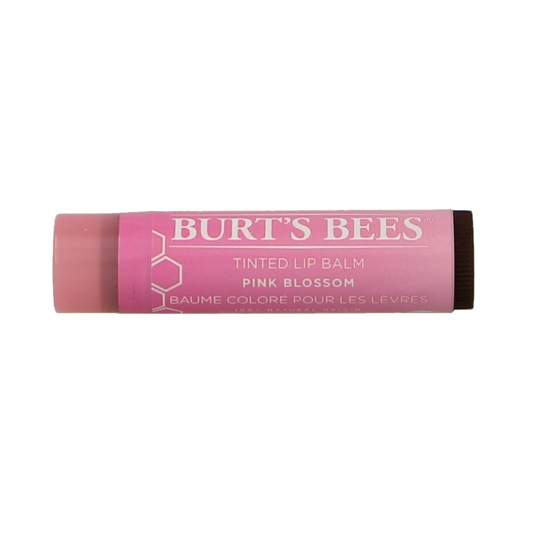 Burt's Bees Getinte lippenbalsem Pink blossom 4.25 Gram